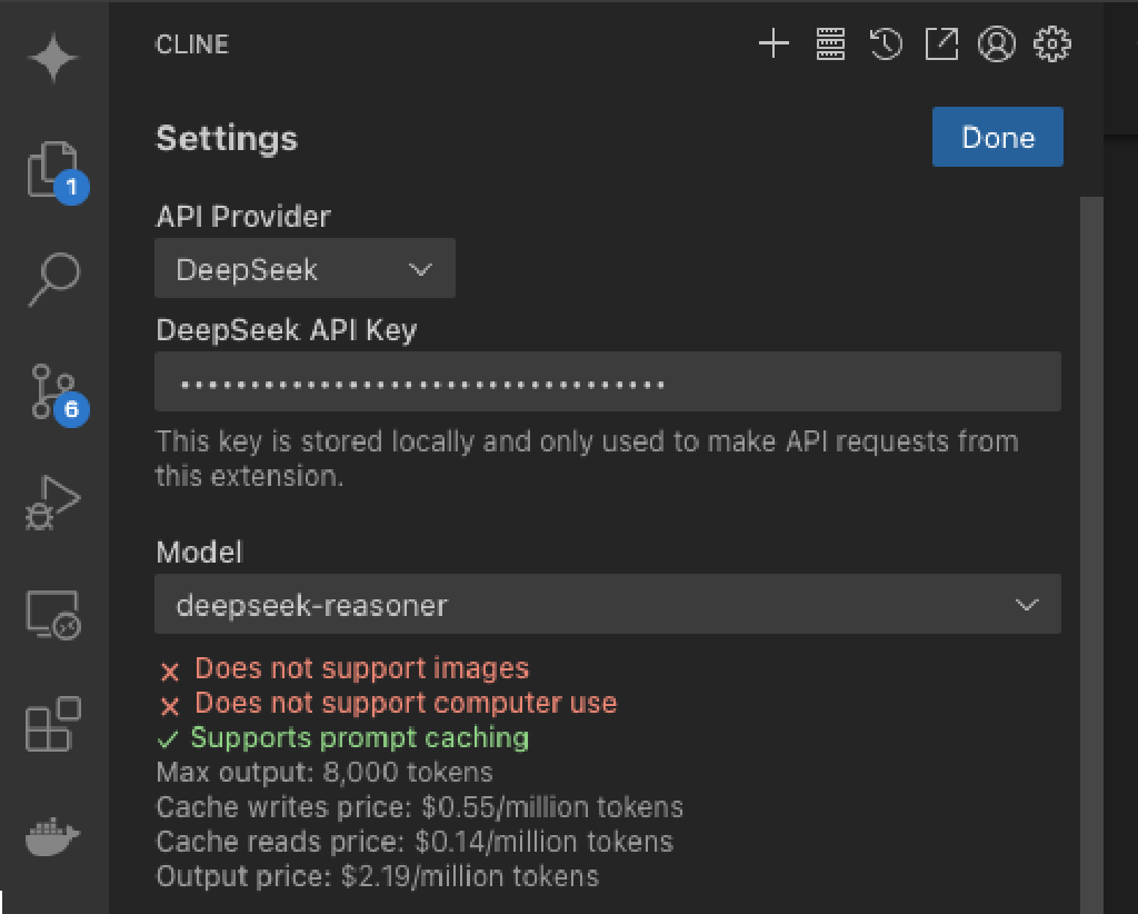 VS Code + Cline + Deepseek - 最佳AI代码助手（无脑版）